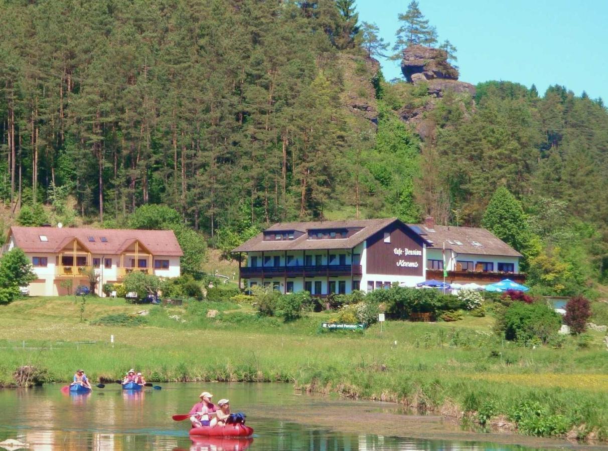 Cafe Pension Krems Waischenfeld Exterior foto
